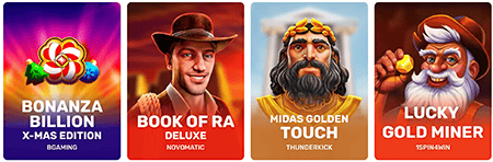 Spiele im Koru Casino